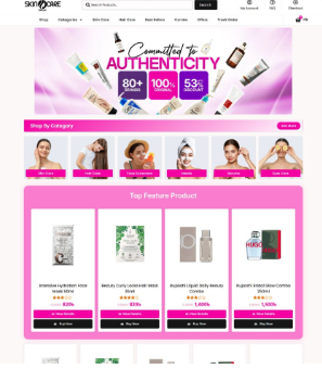 Screenshot_158 Premium Skincare & Fashion Website Template
